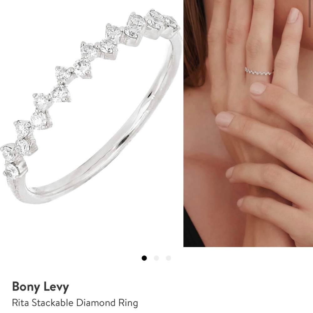 Authentic Bony Levy Rita ring from Nordstrom